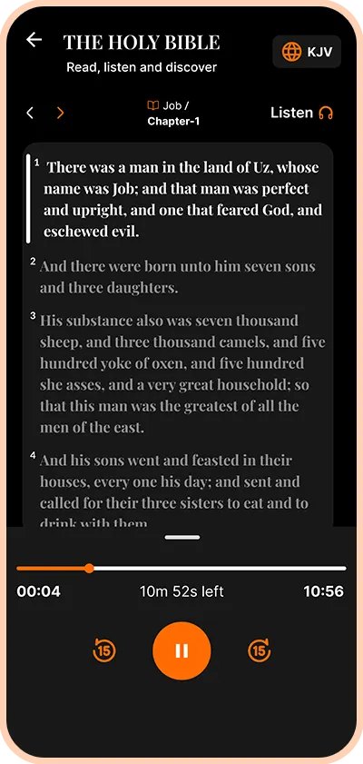 Infaith app audio Bible